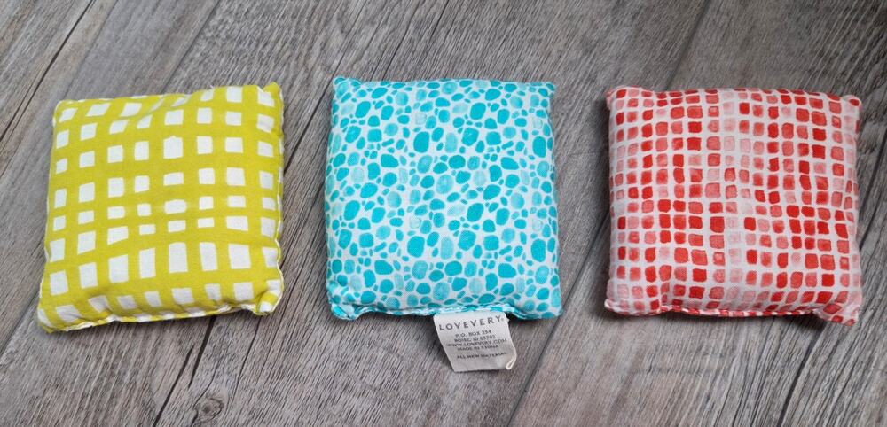 Lovevery The Researcher Play Kit Sensory Bean Bags Set of 3 Montessori Toy
